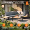 ML-Design Gartenmöbel Set 3 tlg Terrassenmöbel mit Produktbild-Vorschau 2