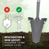EASYmaxx Spaten- & Wurzelsäge - 114 cm - grau/rot Produktbild-Vorschau 5