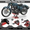 JOIEYOU zvedáky na motocykly kovový zvedák na motocykly s Náhled obrázku produktu 4