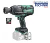 A HiKOKI cordless impact wrench with battery attached, shown against a white background. Voir les images du produit