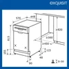 Exquisit START Einbaugeschirrspüler 45 cm, Teilintegriert, Produktbild-Vorschau 7