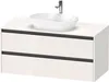 Duravit Ketho.2 Wastafelonderkast 120x55x56,8 cm Hoogglans Produktbild-Vorschau 1