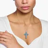 Thomas Sabo  Anhänger Kreuz Hellblau PE922-059-1 Produktbild-Vorschau 3