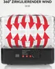 A food dehydrator with red arrows indicating air circulation. Produktbild-Vorschau
