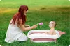 Ricokids Babybadewanne mit Thermometer RK-282 weiß und rosa Produktbild-Vorschau 2