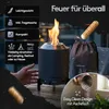 Raucharmes Tischfeuer, Tischkamin Outdoor für Pellets & Produktbild-Vorschau 4