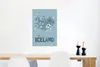 MuchoWow® Poster Karte von Island - Kinder 60x90 cm - Produktbild-Vorschau 5
