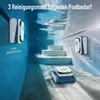 Poolroboter Akku-Pool-Staubsaugerroboter mit App für Boden Produktbild-Vorschau 2