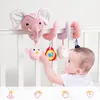 Infant Baby Elefant Krippe Bett Um Rassel Glocke Cartoon Produktbild-Vorschau 5