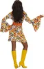 Kleid Groovy 70s Retro Bubbles L Produktbild-Vorschau 3