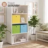 Aufbewahrungsboxen Stoff 6er Set 33x33x33cm Faltboxen mit Produktbild-Vorschau 6