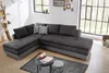 Federkern Ecksofa Doppelbett Dauerschläfer Bettkasten Couch Produktbild-Vorschau 2