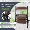 Aluminiowy chodzik z siedziskiem i torbą, składany, 130 kg Podgląd zdjęcia produktu 4