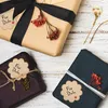200 Etiketten auf Rolle blanko Button Blume mit Herz - 5 cm Produktbild-Vorschau 3