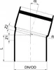 Poloplast POLO-KAL XS, Bogen, DN 90, 15°, 1 Stk. Produktbild-Vorschau 2