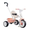 Smoby - Be Move Rosé - Kinderdreirad mit Schubstange, Sitz Produktbild-Vorschau 1