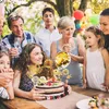 Goldene Geburtstagstorte Deko Cake Topper Feuerwerk Sterne Produktbild-Vorschau 3