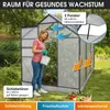 BRAST Gewächshaus Aluminium mit Fundament | 250x190x195cm | Produktbild-Vorschau 6