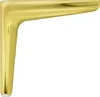 A single gold-colored furniture leg is shown against a white background. Produktbild-Vorschau