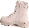 topschuhe24 3118 Damen Velours Stiefeletten Glitzer Boots, Produktbild-Vorschau 3