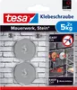 tesa Klebeschraube für Mauerwerk und Stein, Halteleistung 5 Produktbild-Vorschau 1