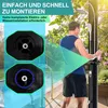 Doccia solare Izrielar Doccia da giardino 35L con cappuccio Anteprima dell’immagine prodotto 3