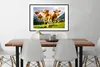 MuchoWow® Gerahmtes Poster Kühe - Berge - Gras - Landschaft Produktbild-Vorschau 3