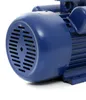A close-up view of the front of a blue electric motor. Anteprima dell’immagine prodotto