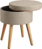 Stolička s úložným priestorom Yara 42,5 x 42,5 x 45,5 cm Náhľad obrázku produktu 1