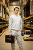 NEO TOOLS Male Strickpullover mit Rundhals Grau Melange - Produktbild-Vorschau 14