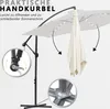 Jopassy 3.5m Sonnenschirm UV40+ Camping Pendelschirm Produktbild-Vorschau 5