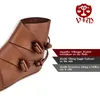 Wikinger Schuhe Dunkelbraun mit Ledersohle "Jorvik" 47 Produktbild-Vorschau 4