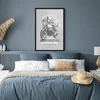 MuchoWow® MuchoWow® Gerahmtes Poster Mancave - Motor - Grau Produktbild-Vorschau 4