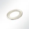 LYSEL® Drehverschluss Messing vernickelt mit Gegenplatte Produktbild-Vorschau 5