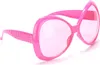 70er Jahre Disco Brille pink - Einheitsgröße Produktbild-Vorschau 1