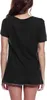 Damen Grafik T-Shirt V-Ausschnitt Katzenohren - Fahrrad - Produktbild-Vorschau 2