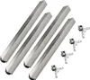 durante Tischbeine eckig Edelstahl Optik 4er Set Höhe 710 Produktbild-Vorschau 1