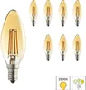 8-er Set LED-Kerzenlampen E14 | 3-stufig dimmbar | 4 Watt | Produktbild-Vorschau 1