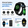 Siltcon® Smartwatch Pro Herren & Damen Schwarz – Produktbild-Vorschau 4