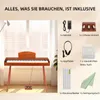 LEADZM, digitálne klavíro, 88 kláves, mechanika kladiviek, Náhľad obrázku produktu 11