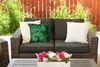 MuchoWow® Outdoor Kissen - Smaragd - Gold - Abstrakt - Produktbild-Vorschau 5