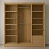 Szafa 3-drzwiowa przesuwna RIO-2 180x215cm dąb sonoma - Podgląd zdjęcia produktu 3