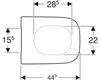WC-Sitz Renova Plan m Absenkautomatik und Quick-Release wei Produktbild-Vorschau 2