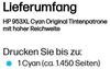 HP 953XL Cyan Original Tintenpatrone mit hoher Reichweite Produktbild-Vorschau 62