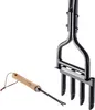 Aerator ogrodowy rurowy KADAX, ręczny, 92 x 20 cm, czarny Podgląd zdjęcia produktu 4