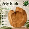 Teakholzschale Teakholz Schale Obstschale Schlüsselschale Produktbild-Vorschau 8