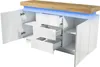 Sweiko Kommode, Hochglanz Sideboard mit 2 Türen und 3 Produktbild-Vorschau 20