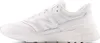 A side view of a white New Balance sneaker. Podgląd zdjęcia produktu