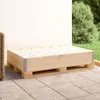 vidaXL Paletten-Aufsatzrahmen 80×120 cm Kiefern-Massivholz Produktbild-Vorschau 2