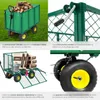 Chariot de jardin 544 kg - vert Voir les images du produit 5